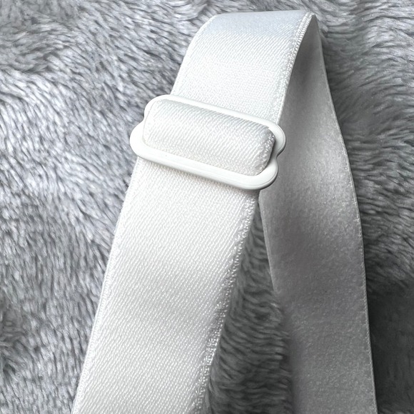 Auden Nursing Lightly Lined Seamless Bra Womens Medium White Adjustable Straps - Picture 7 of 16